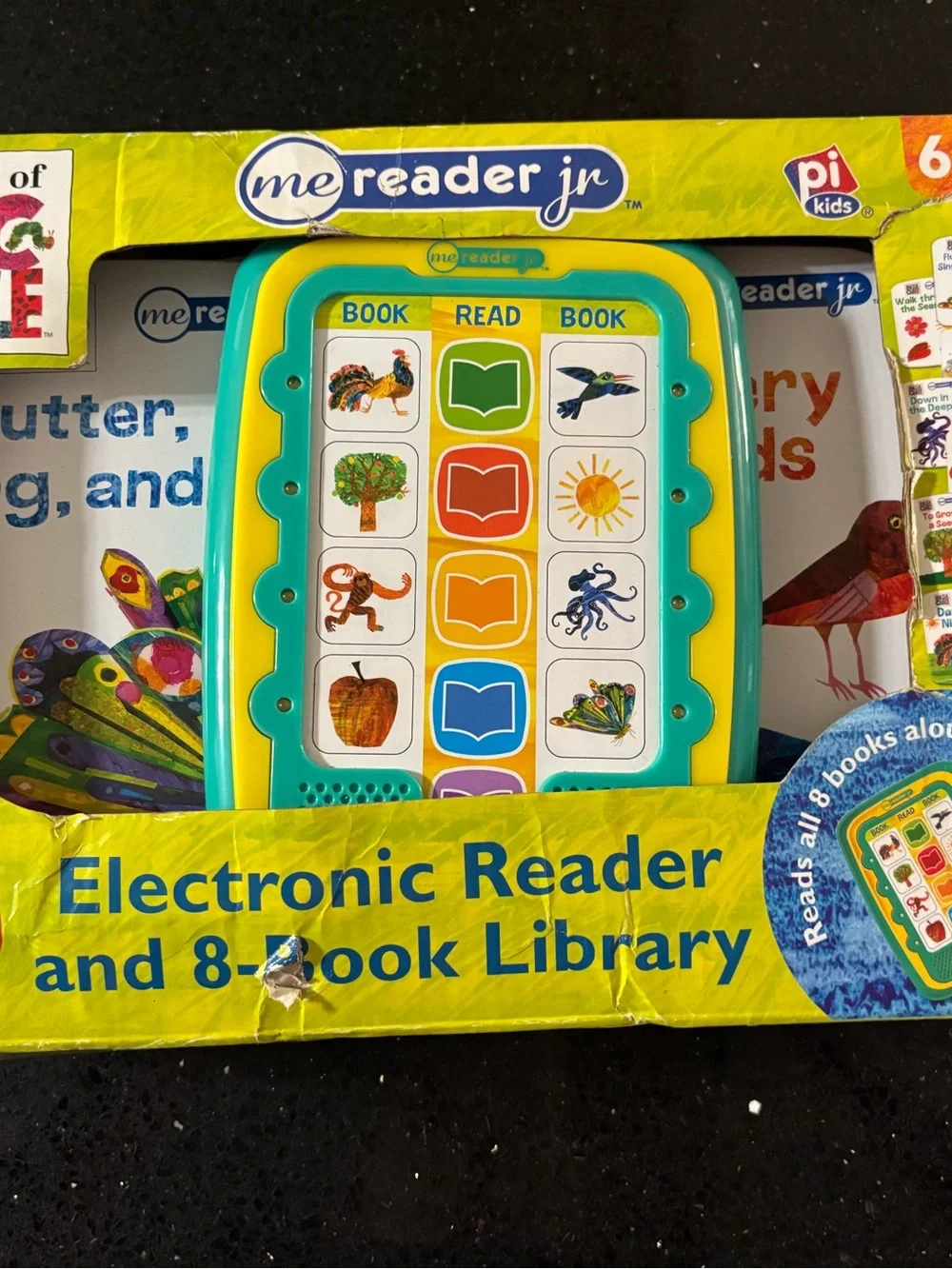 Interactive Learning Tablet for Kids - Green and Yellow - Eric Carle Collection